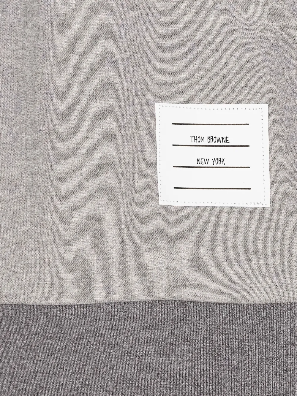  Thom Browne Cotton Sweatshirt - Grey 