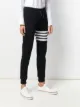 Thom Browne بنطال رياضي منسوج بأربعة خطوط