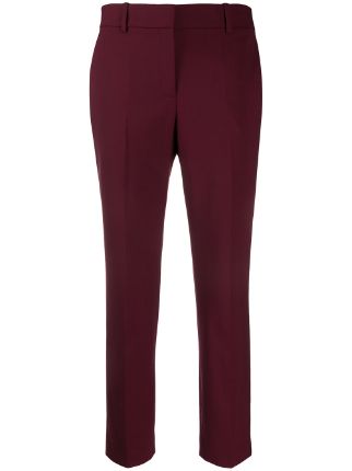 Theory Jetted Crop Trousers - Farfetch