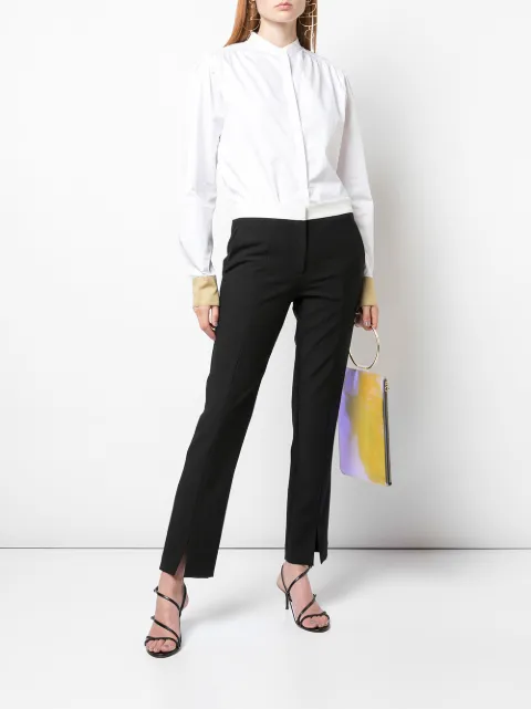 TIBI ANSON SLIM TROUSERS