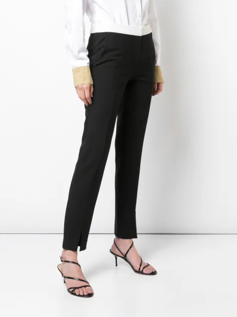 TIBI ANSON SLIM TROUSERS