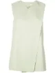 Image 1 of Tibi front wrap top