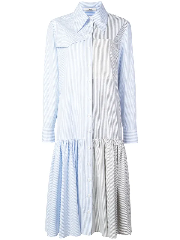 tibi shirt dress