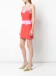 Fleur Du Mal two-tone mini dress