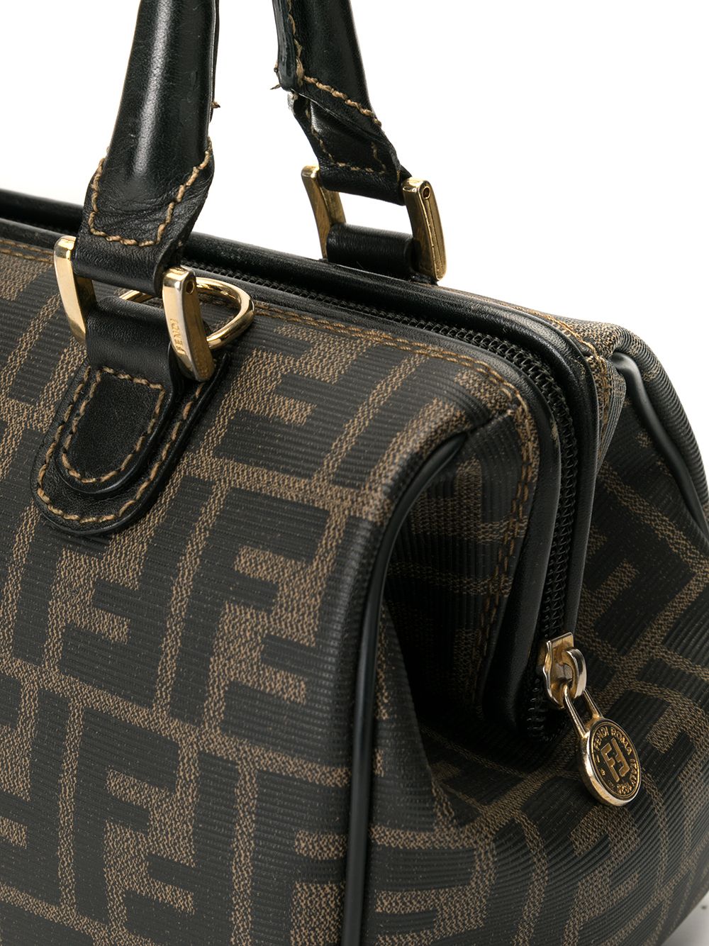 фото Fendi pre-owned маленькая сумка с узором ff