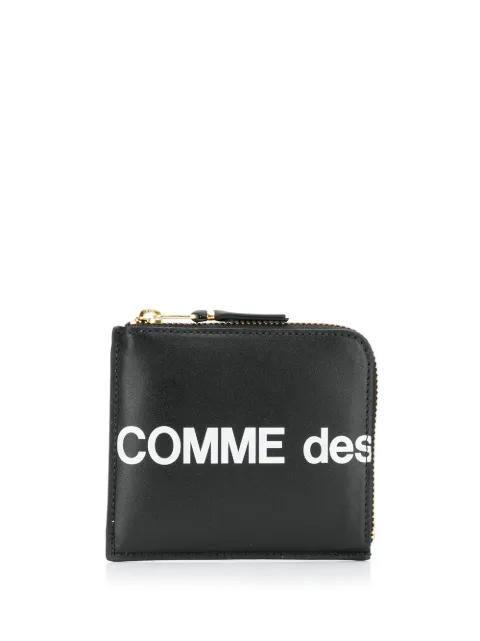 Click to view more detailed imagery on our partner's website Comme Des GarÇons Portemonnaie Mit Reißverschluss In Black