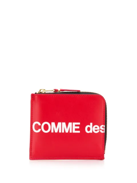 Click to view more detailed imagery on our partner's website Comme Des GarÇons Wallet Small Huge Logo In Red