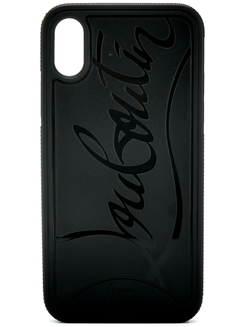 Christian Louboutin logo phone case | Black | Image 1