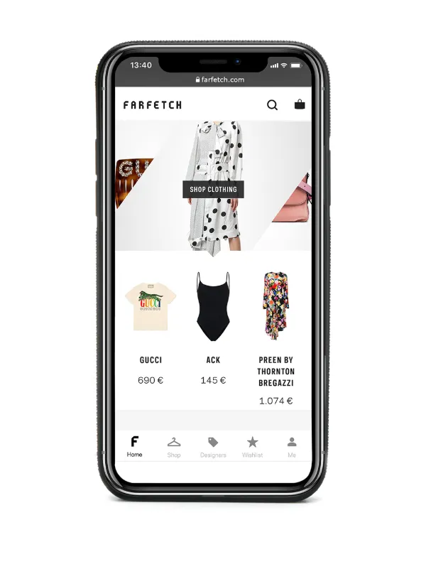 Christian Louboutin Logo Phone Case | Black | FARFETCH ZA