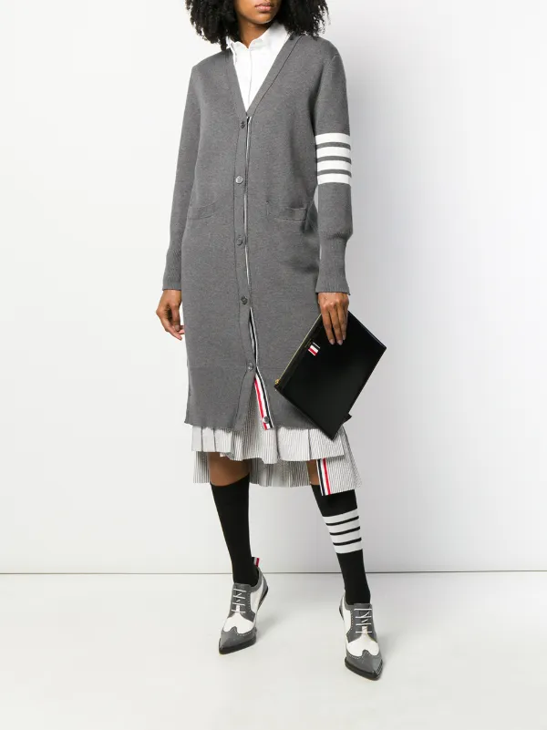 Thom Browne 4BAR ロングカーディガン 通販 - FARFETCH