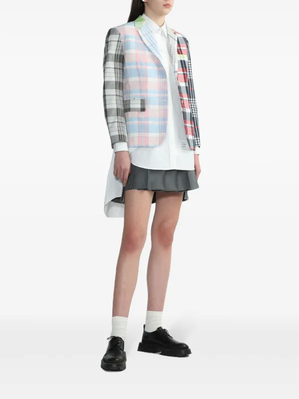 ツイル ひざ下 プリーツスカート | Thom Browne