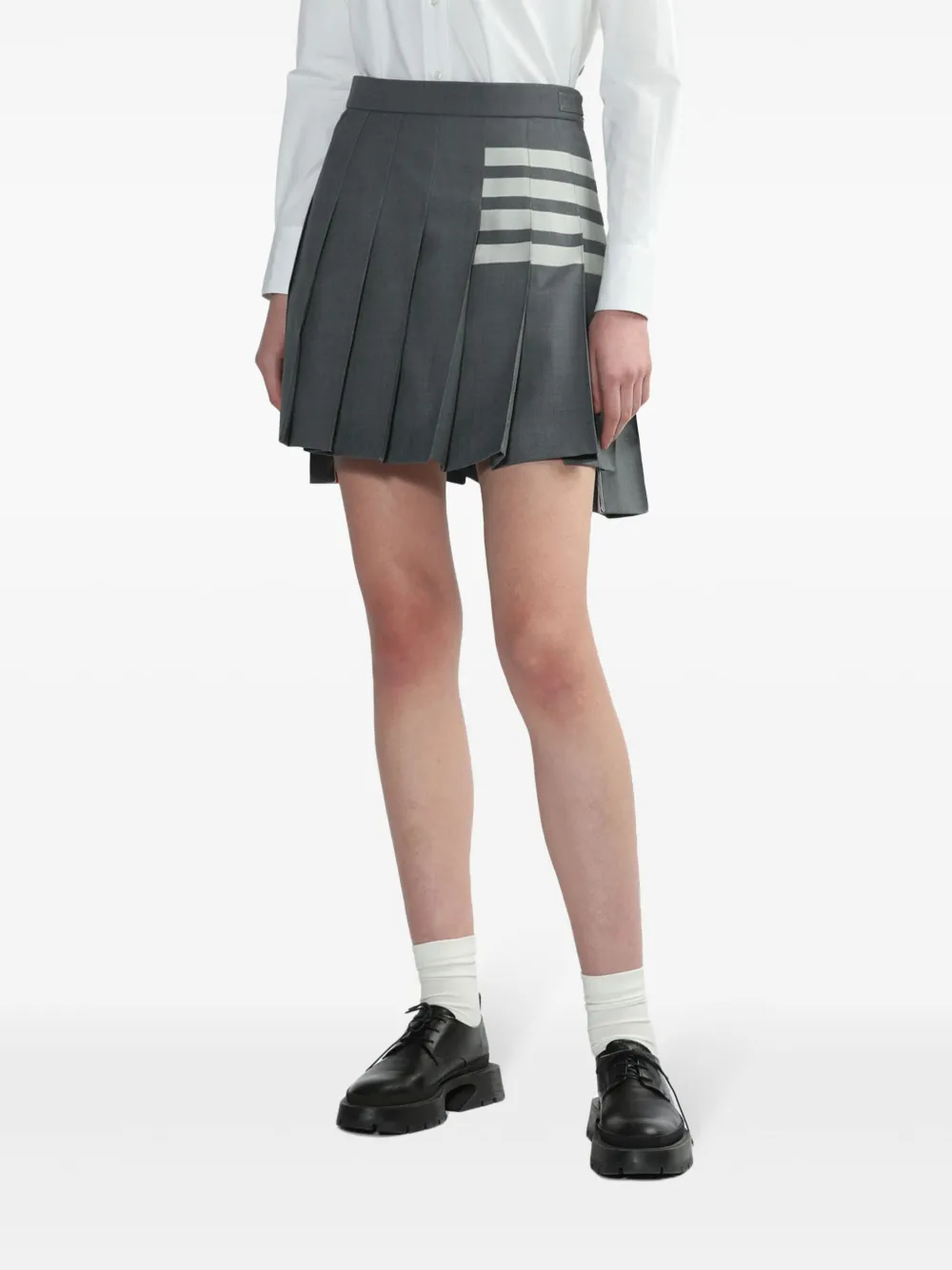 Thom Browne 4BAR プリーツ ミニスカート 通販 - FARFETCH