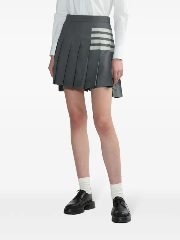Thom Browne 4BAR プリーツ ミニスカート 通販 - FARFETCH
