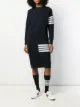 الصورة 2 من Thom Browne تنورة مزينة بأربعة خطوط