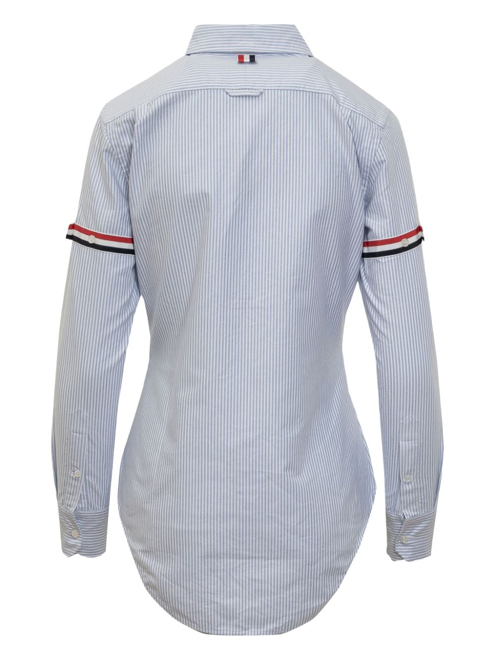 Thom Browne grosgrain armband shirt - Blue