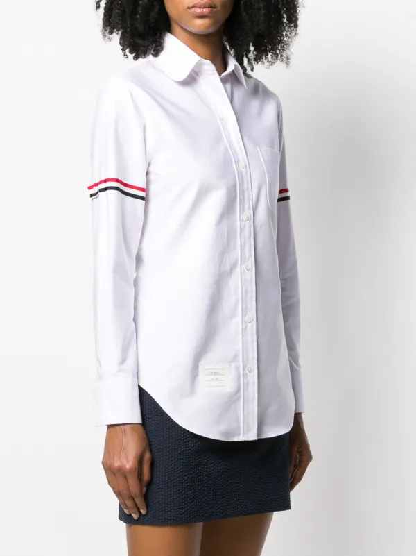 Thom Browne ストライプ オックスフォードシャツ 通販 - FARFETCH