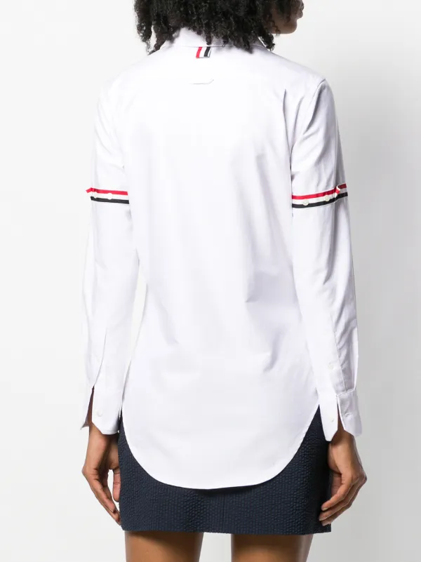 Thom Browne ストライプ オックスフォードシャツ 通販 - FARFETCH
