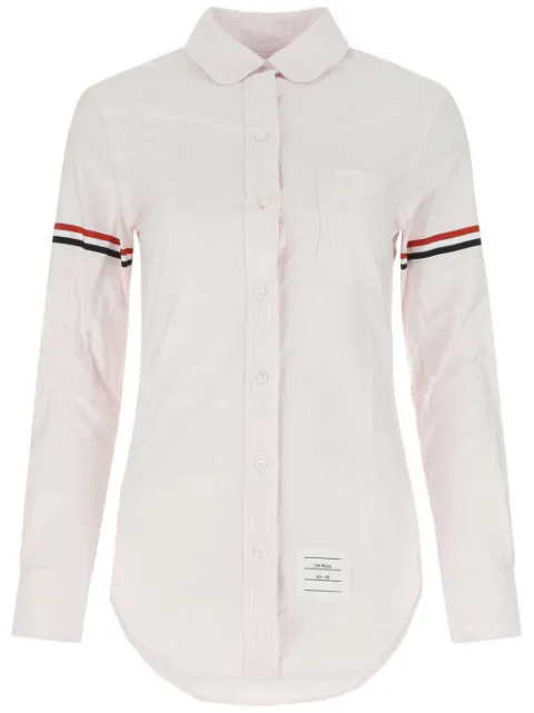 Thom Browne camisa con detalle de rayas