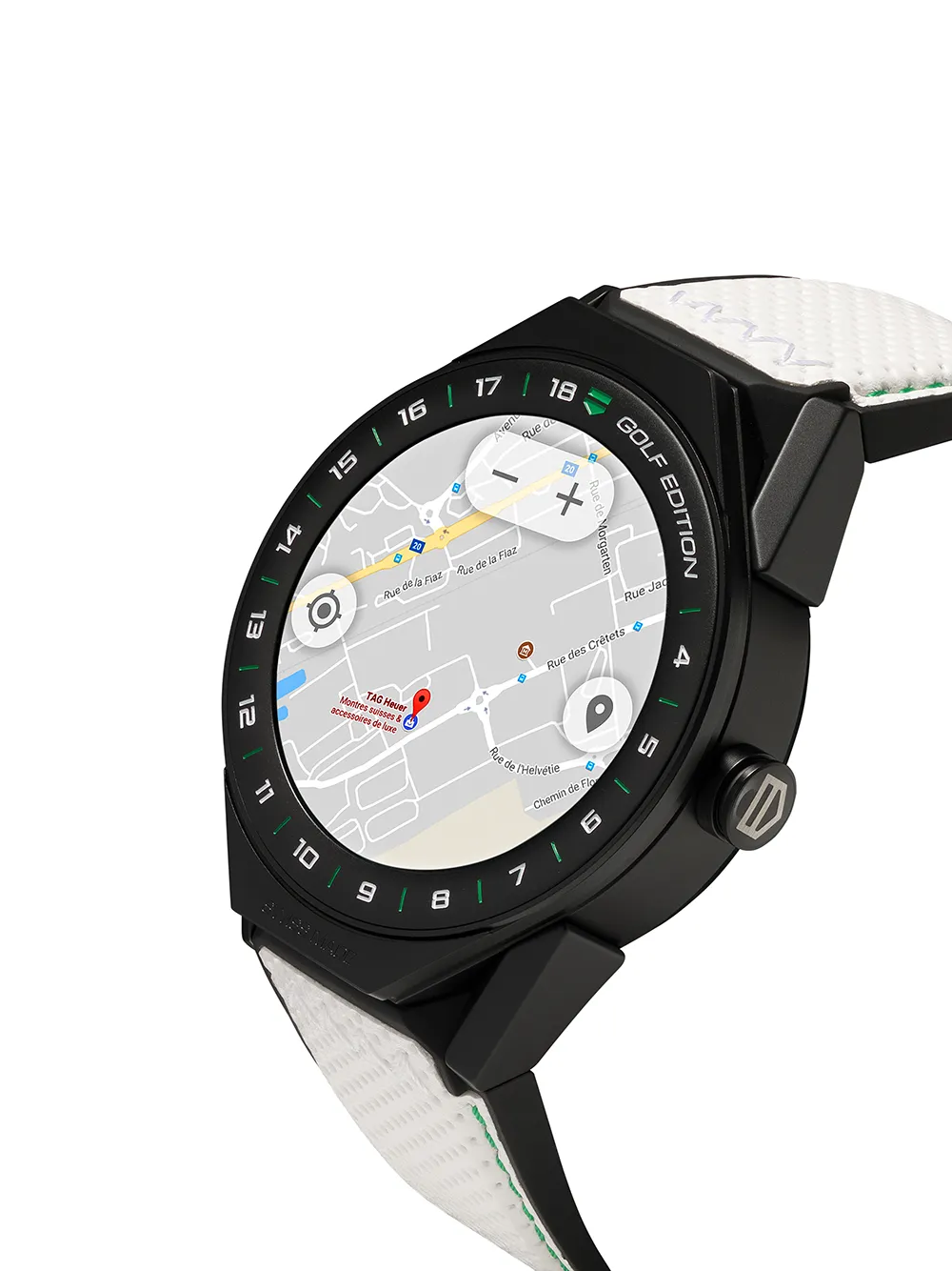 фото Tag heuer наручные часы connected modular golf 45 мм