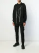 الصورة 2 من Rick Owens كنزة بسحاب ورباط وغطاء رأس
