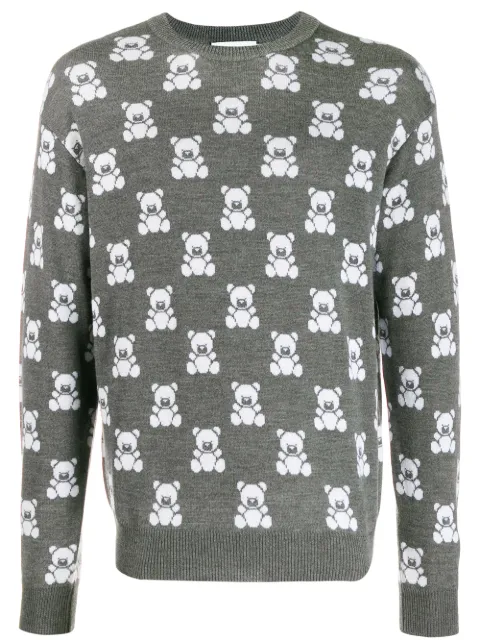 Moschino Teddy Bear intarsia jumper
