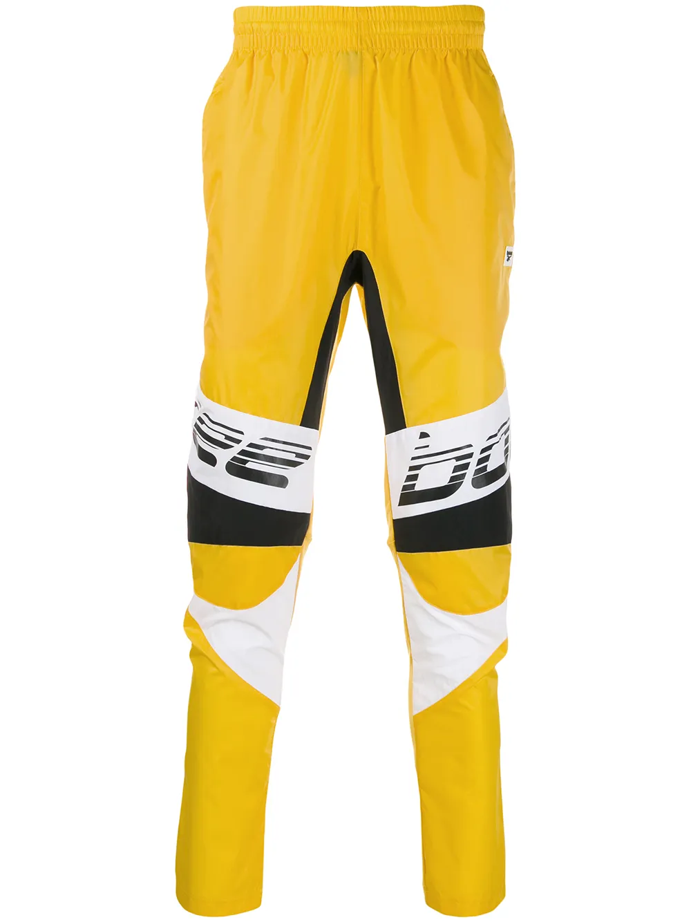 reebok trousers yellow