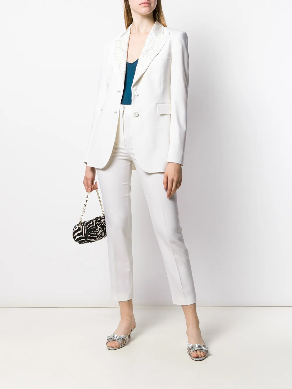 PUCCI High waist broek - Wit