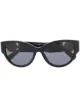الصورة 1 من Versace Eyewear نظارة شمسية بإطار بيضاوي