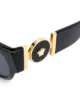 Versace Eyewear نظارة شمسية بإطار بيضاوي