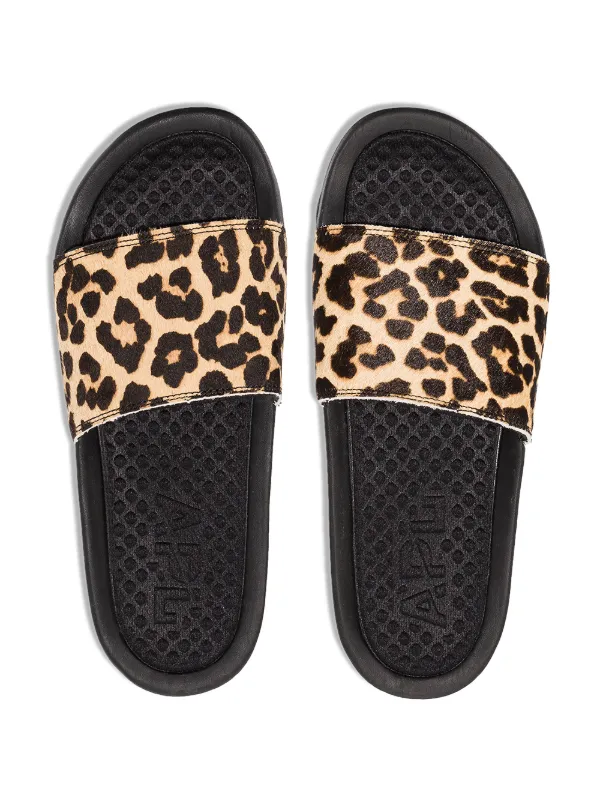 apl leopard slides