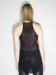 Rick Owens ribbed curved hem tank top