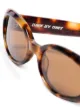 DMY BY DMY Valentina Havana oval sunglasses