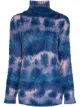 Image 1 of Moncler Grenoble mottled-effect cable knit turtleneck