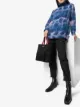 Image 2 of Moncler Grenoble mottled-effect cable knit turtleneck