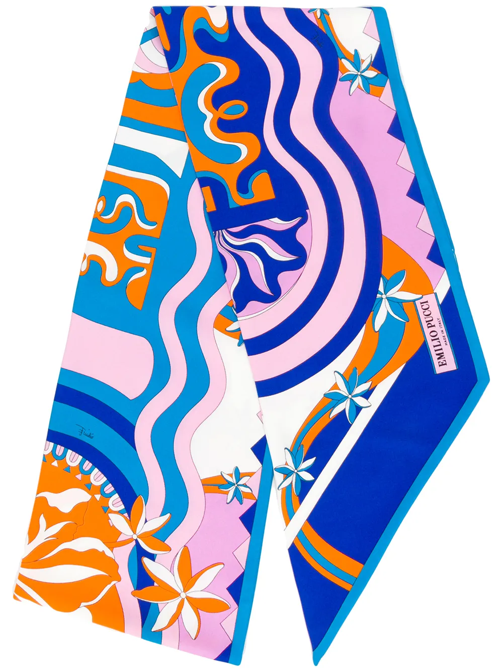 Image 1 of Emilio Pucci printed silk foulard