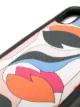 Emilio Pucci funda para iPhone X estampada con cadena