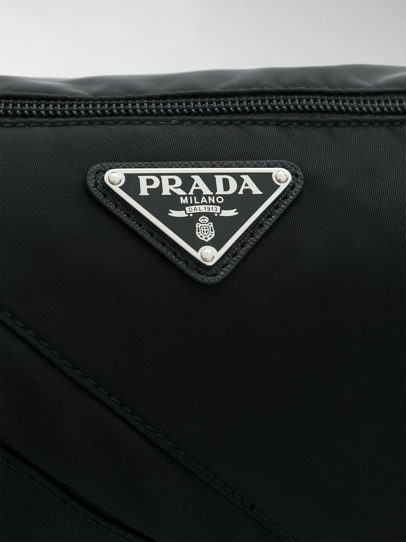 Prada barrel shoulder bag black | MODES Prada barrel shoulder bag black | MODES