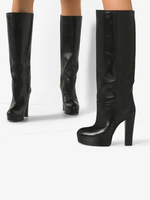 britney buckle riding boots