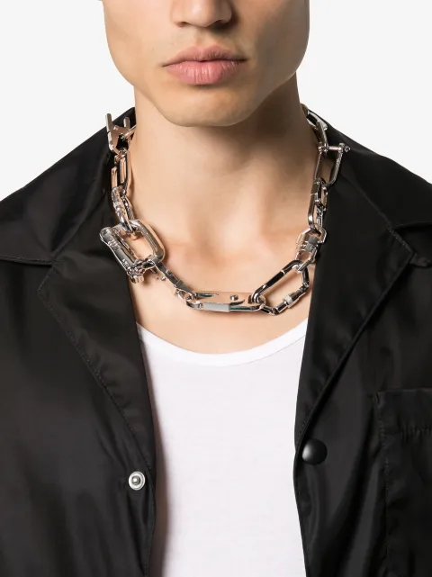 AMBUSH Carabiner Clip Necklace - Farfetch