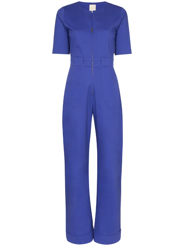 express blue jumpsuit