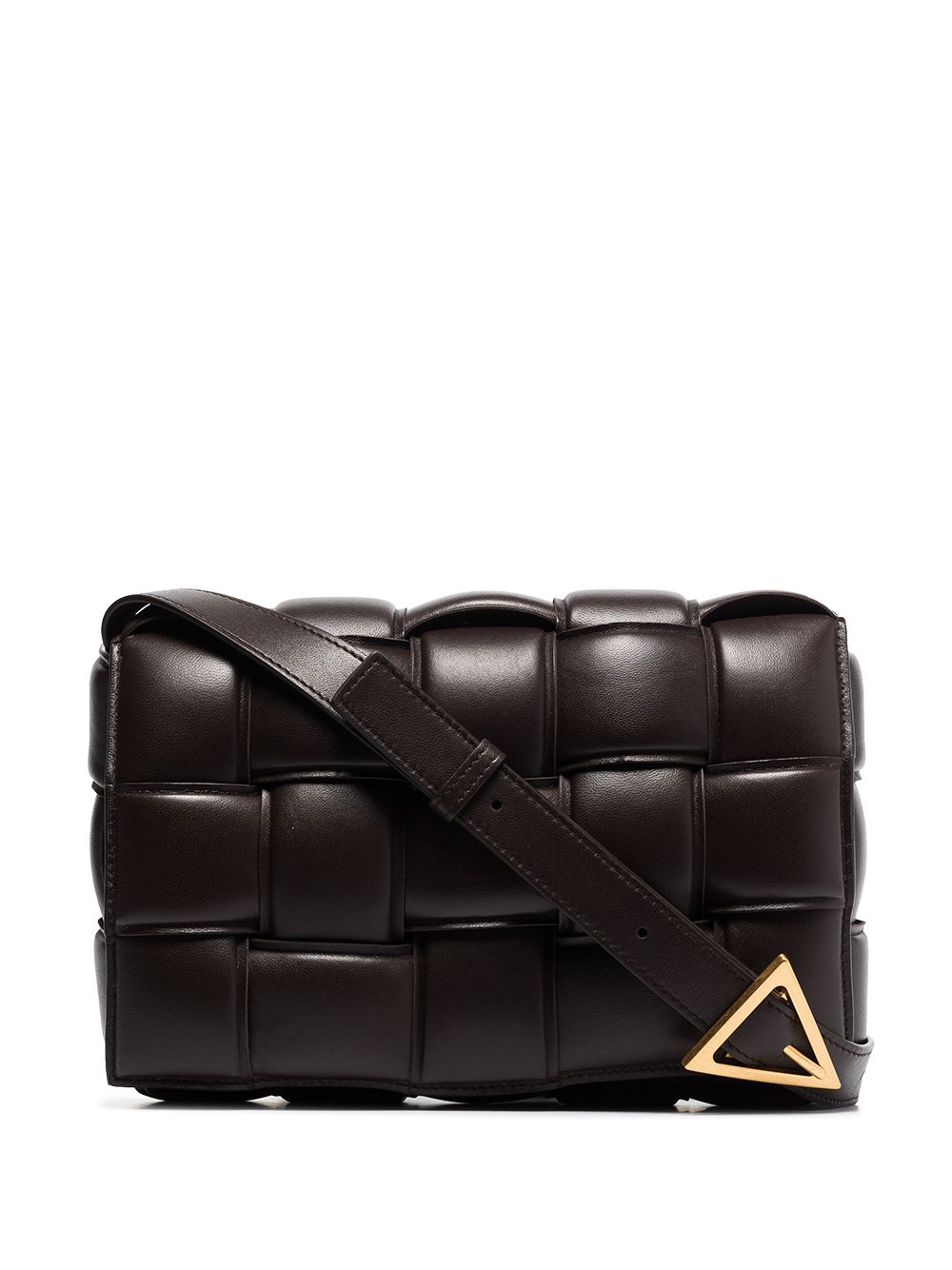 фото Bottega veneta стеганая сумка на плечо