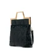 Fendi FF embossed patent leather tote bag