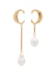 Image 1 of Chloé Darcey baroque-pearl drop earrings