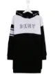 الصورة 1 من Dkny Kids فستان كنزة بشعار وغطاء رأس