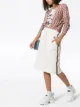 Image 2 of Gucci drawstring striped midi skirt