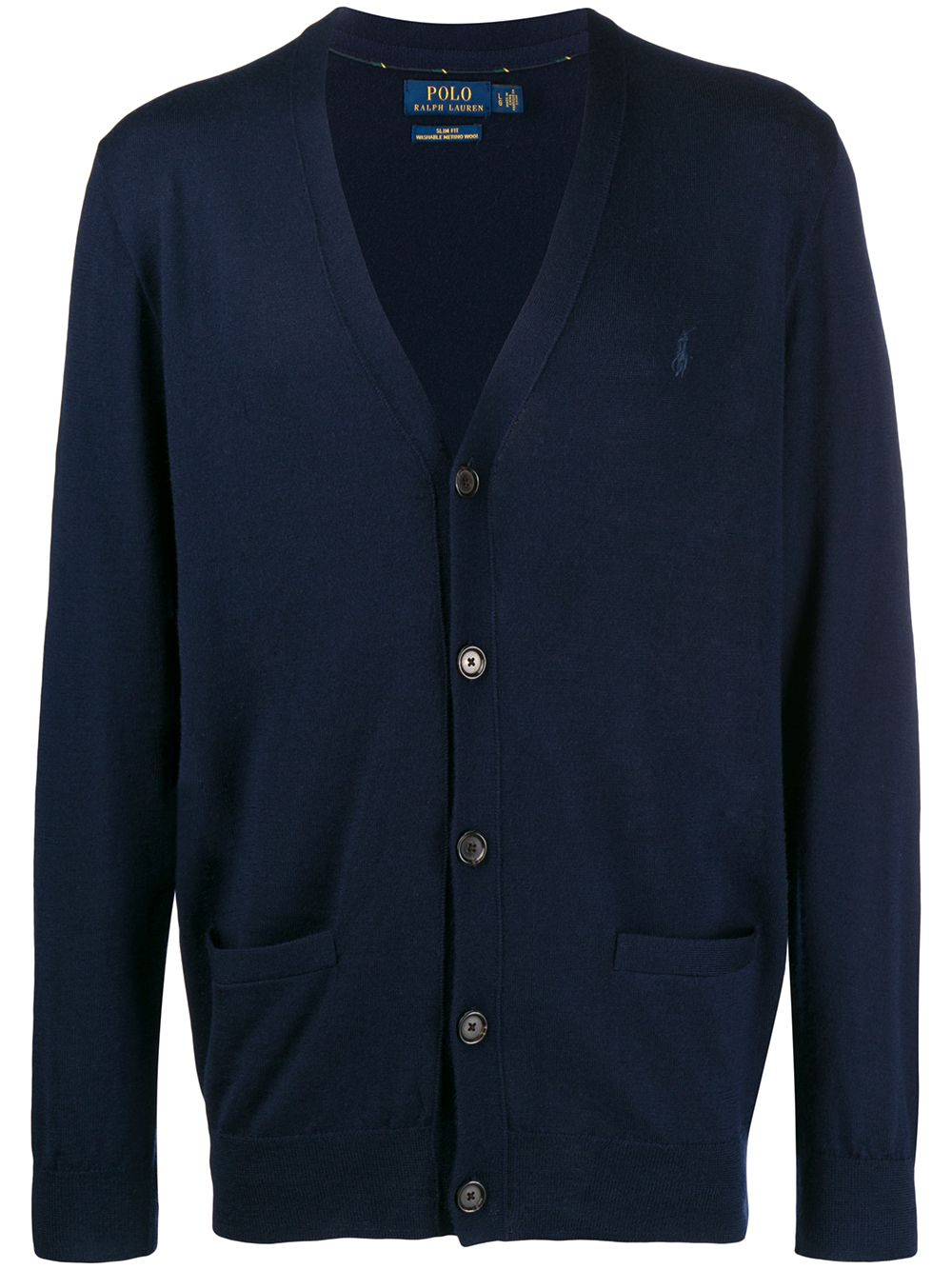 Shop Polo Ralph Lauren plain cardigan with Express Delivery - FARFETCH