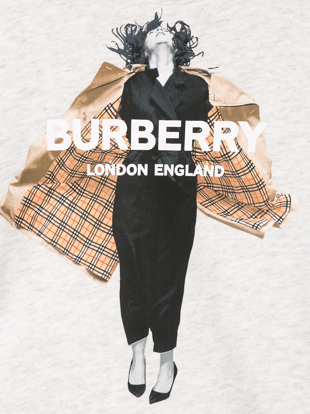 фото Burberry kids толстовка с принтом