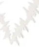 Karen Walker أقراط مستديرة بتصميم قلب