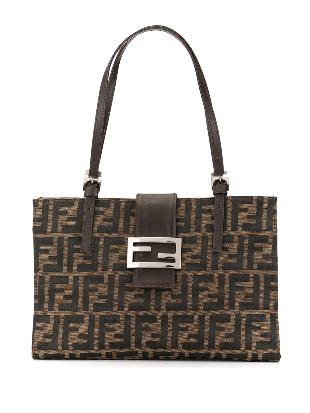 Fendi Pre-Owned Zucca Pattern Sheer Tote - Farfetch