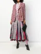 الصورة 2 من Thom Browne تنورة تويد بكسرات